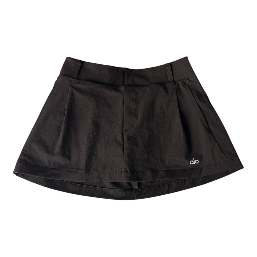 ALO Black Mini Skirt